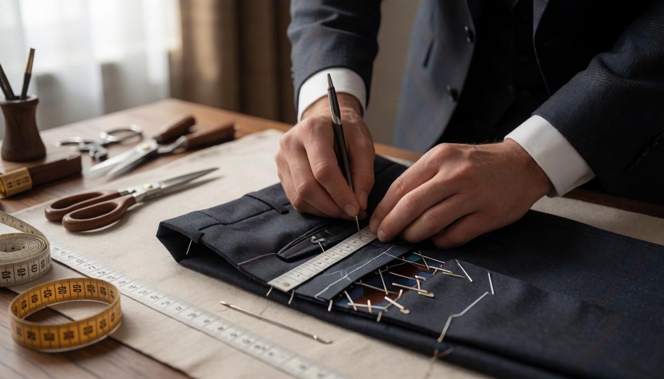 Office Suit Fitting